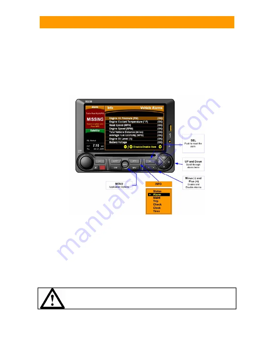 Lectronix Navion R5000 Operating Instructions Manual Download Page 32