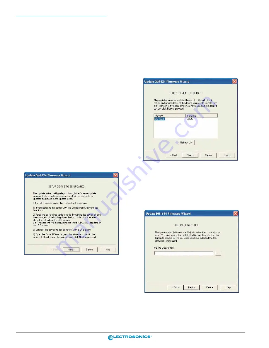 Lectrosonics DM1612 Reference Manual Download Page 30