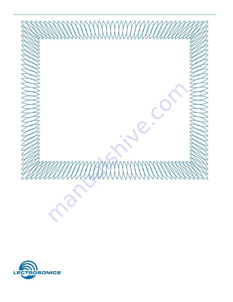 Lectrosonics IFBT4 Instruction Manual Download Page 20