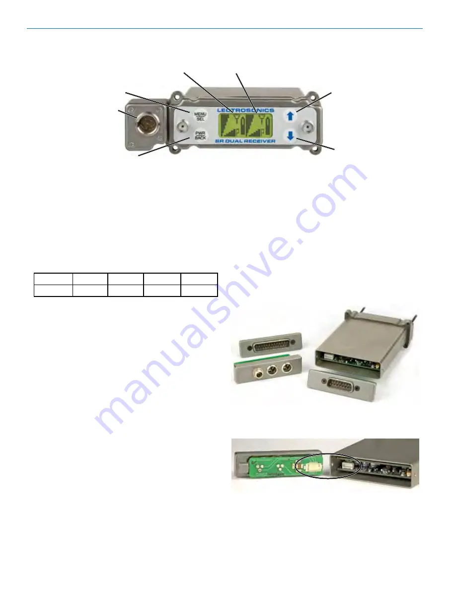 Lectrosonics SRA Instruction Manual Download Page 8