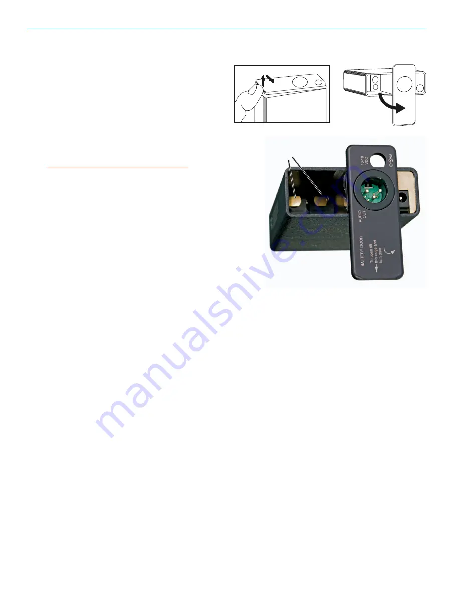 Lectrosonics UCR411A Instruction Manual Download Page 18