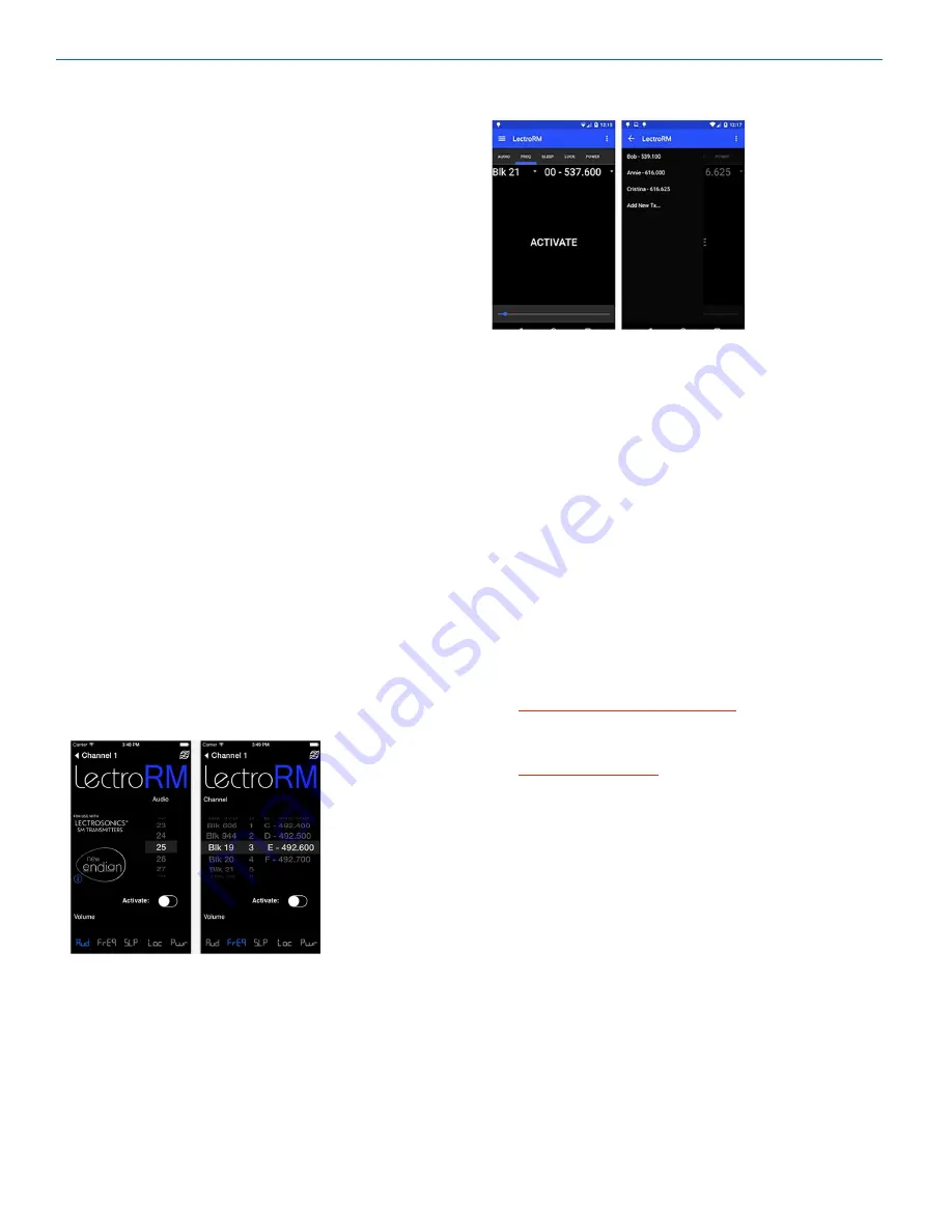 Lectrosonics WM Скачать руководство пользователя страница 14