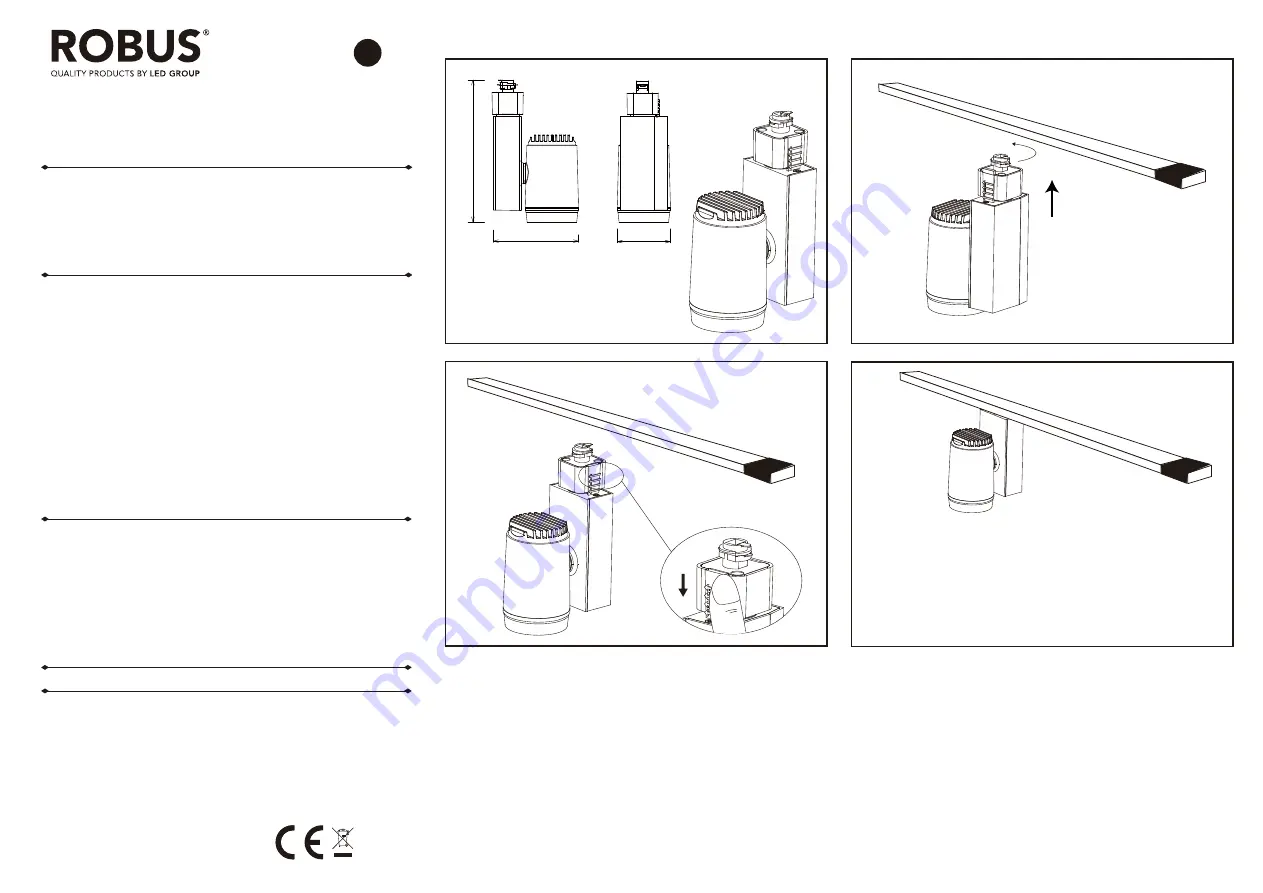 LED Group Robus RTK1240-01 Quick Start Manual Download Page 2