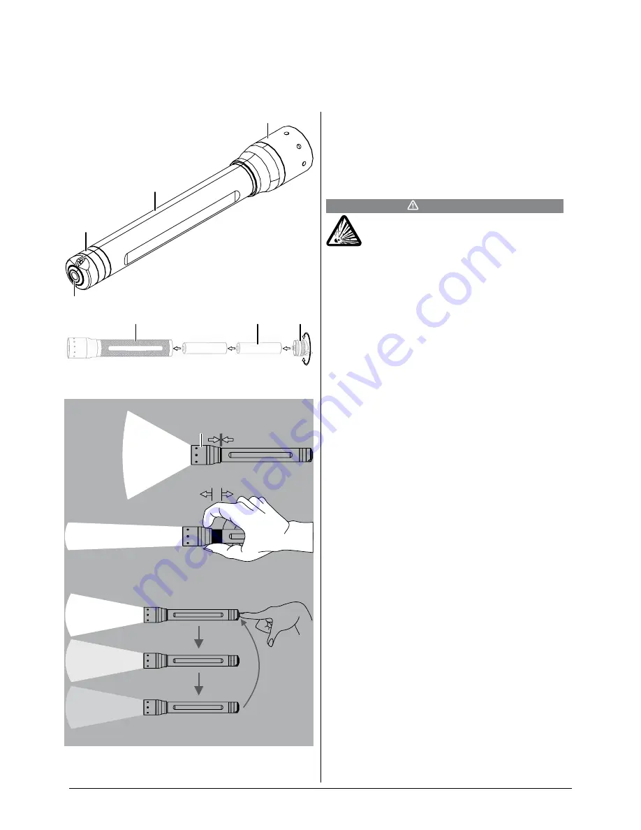 Led Lenser P6X Operating Instructions Manual Download Page 12