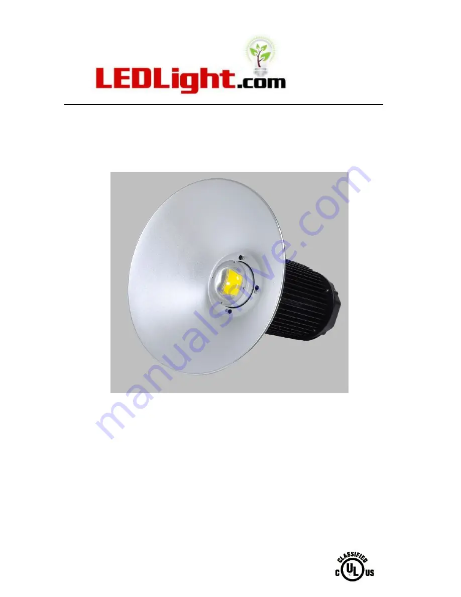 LED Light 45167W Скачать руководство пользователя страница 1