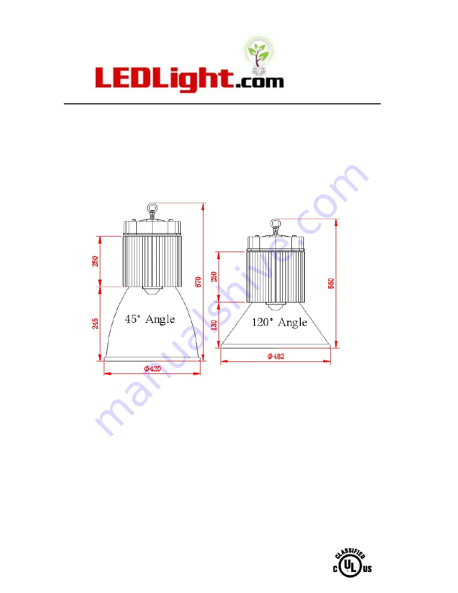 LED Light 45167W Скачать руководство пользователя страница 2