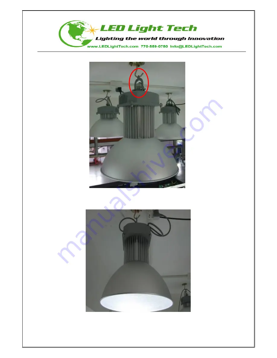 LED Light LED High Bay Light Fixture Скачать руководство пользователя страница 13