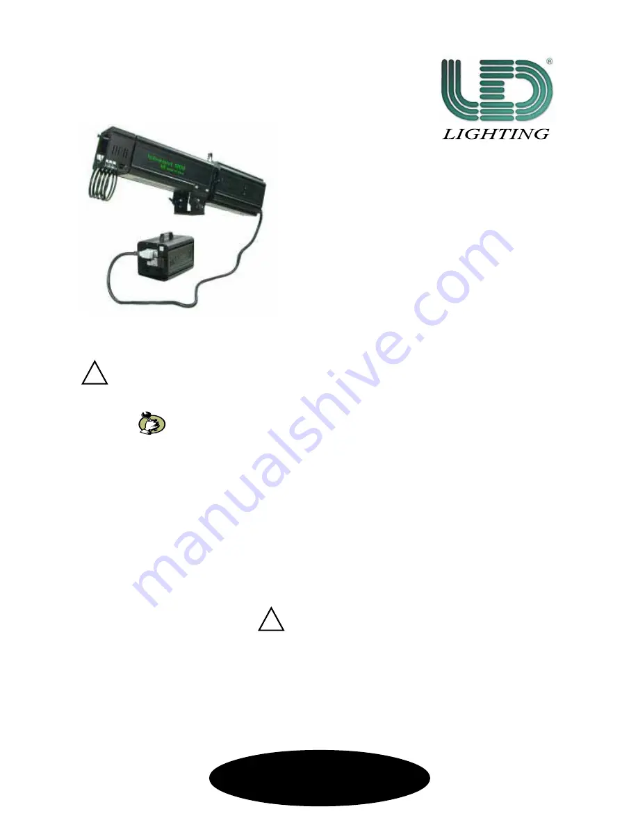 LED Lighting FOLLOWSPOT 1200 HMI User Manual Download Page 1