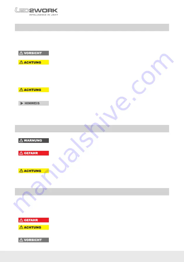 LED2WORK 111910-02 Скачать руководство пользователя страница 4