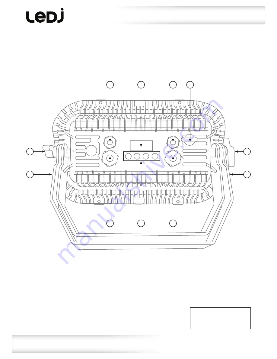 Ledj spectra flood 18T3 User Manual Download Page 4