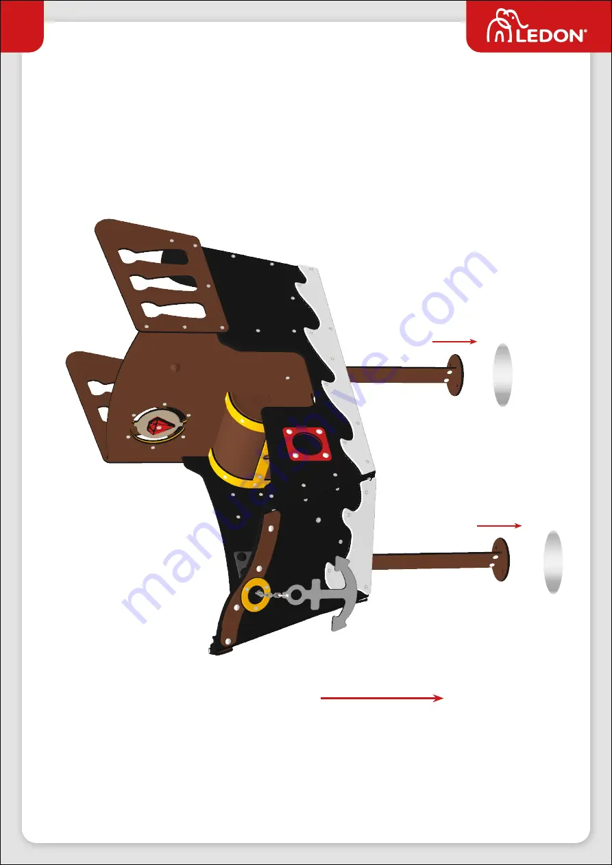 Ledon LP080G Assembly Instructions Manual Download Page 7