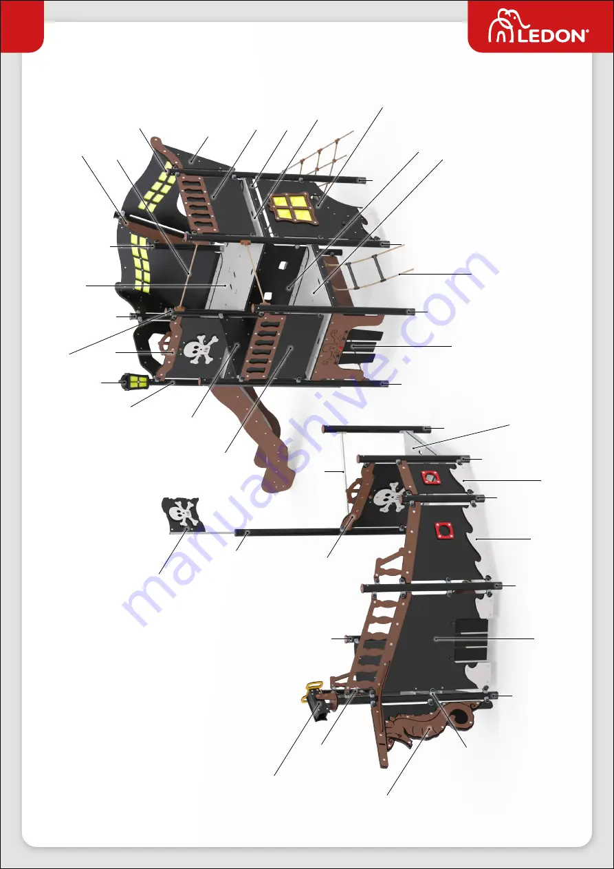 Ledon LP099G Assembly Instructions Manual Download Page 4