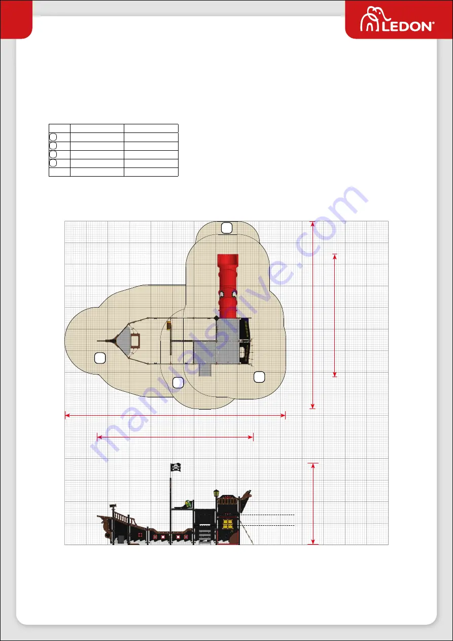 Ledon LP315G Assembly Instructions Manual Download Page 3