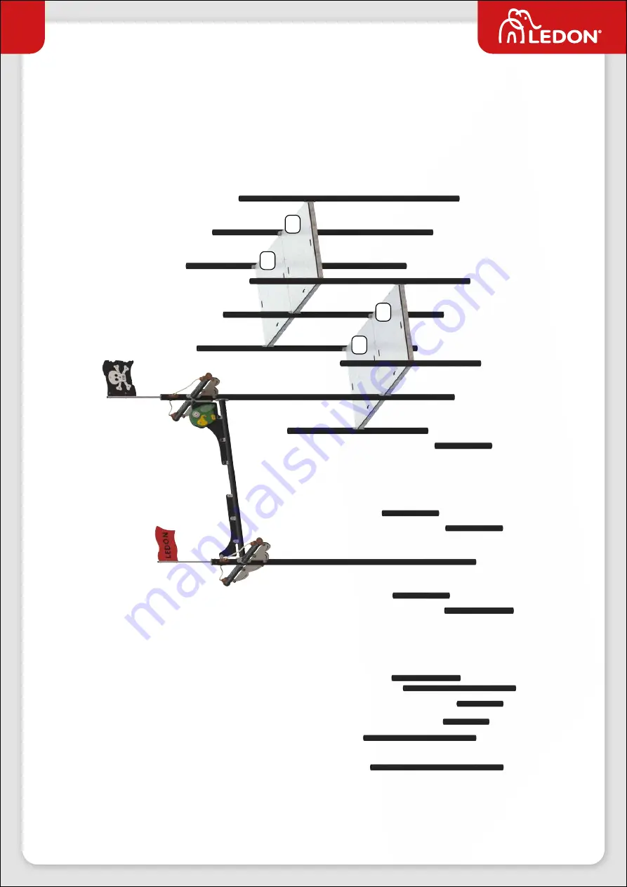 Ledon LP413G Assembly Instructions Manual Download Page 12