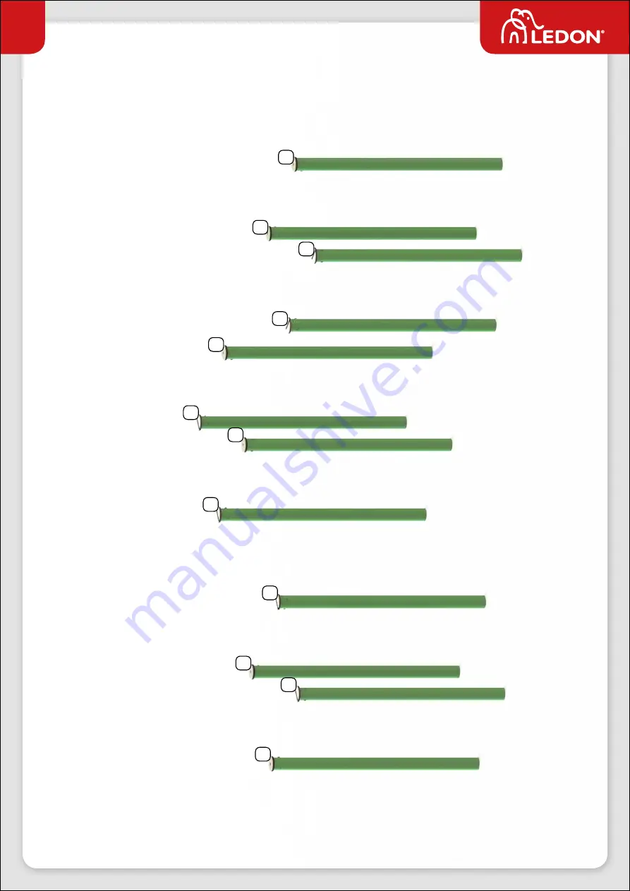 Ledon MiniPlay Astrid Assembly Instructions Manual Download Page 7