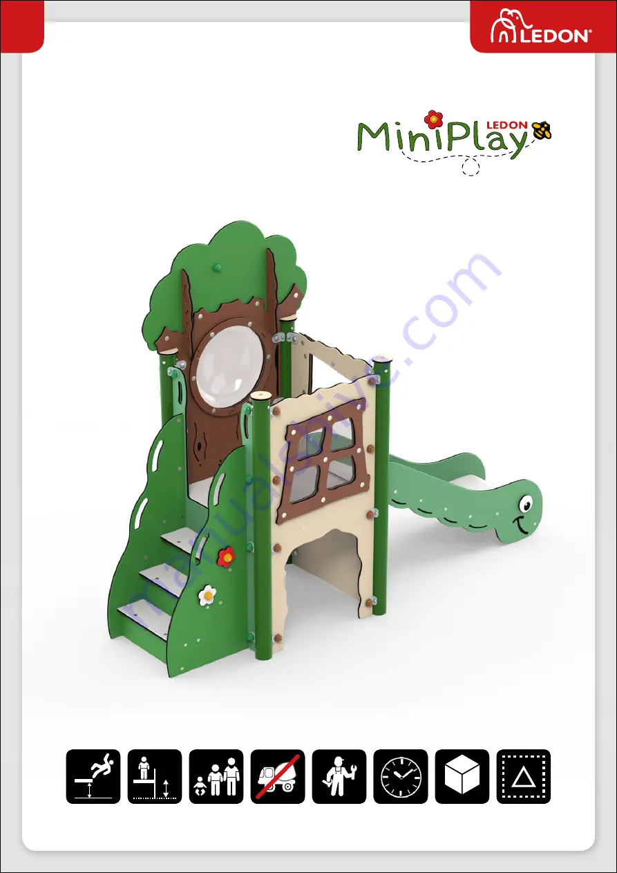 Ledon MiniPlay LUI Assembly Instructions Manual Download Page 1