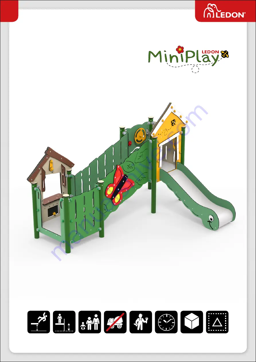 Ledon MiniPlay OLIVIA Assembly Instructions Manual Download Page 1