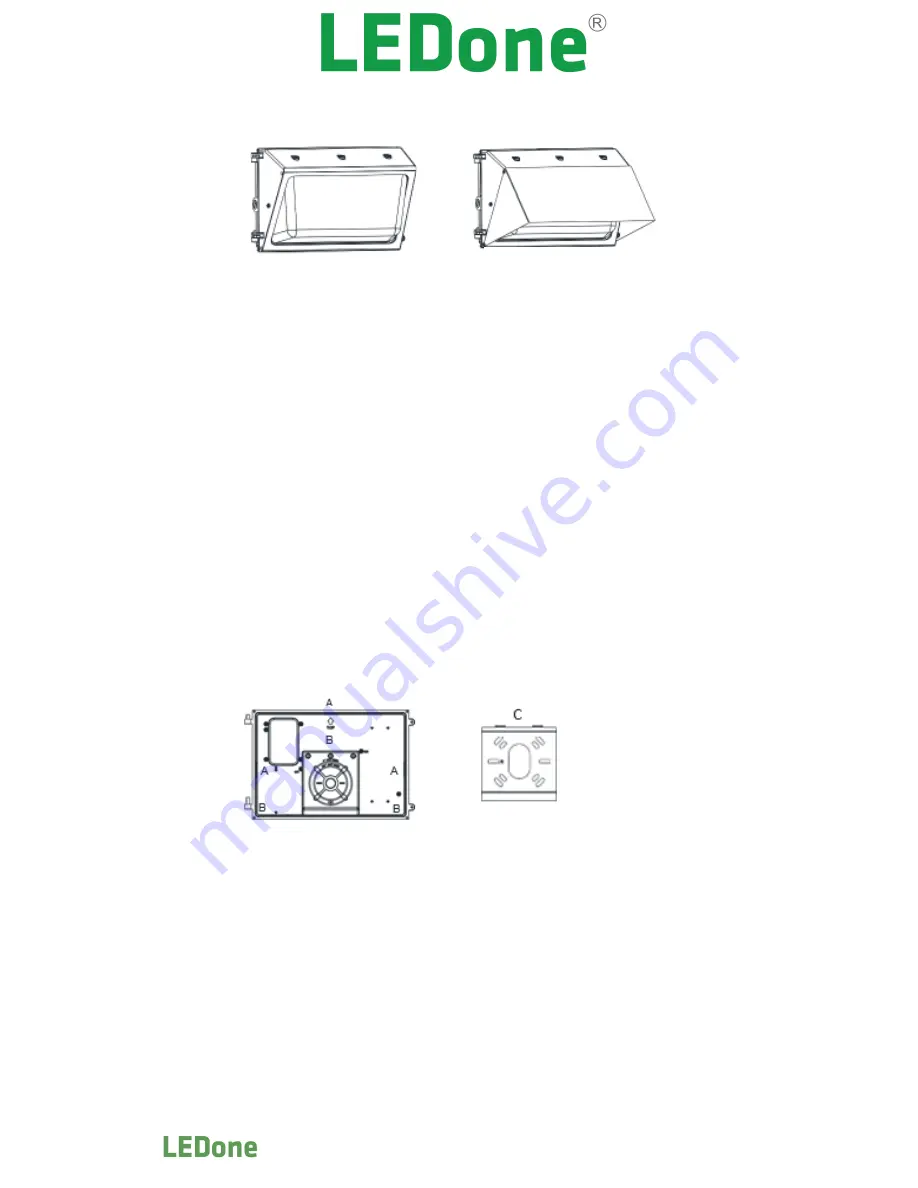 LEDone LOC-WP Series Installation Manual Download Page 1