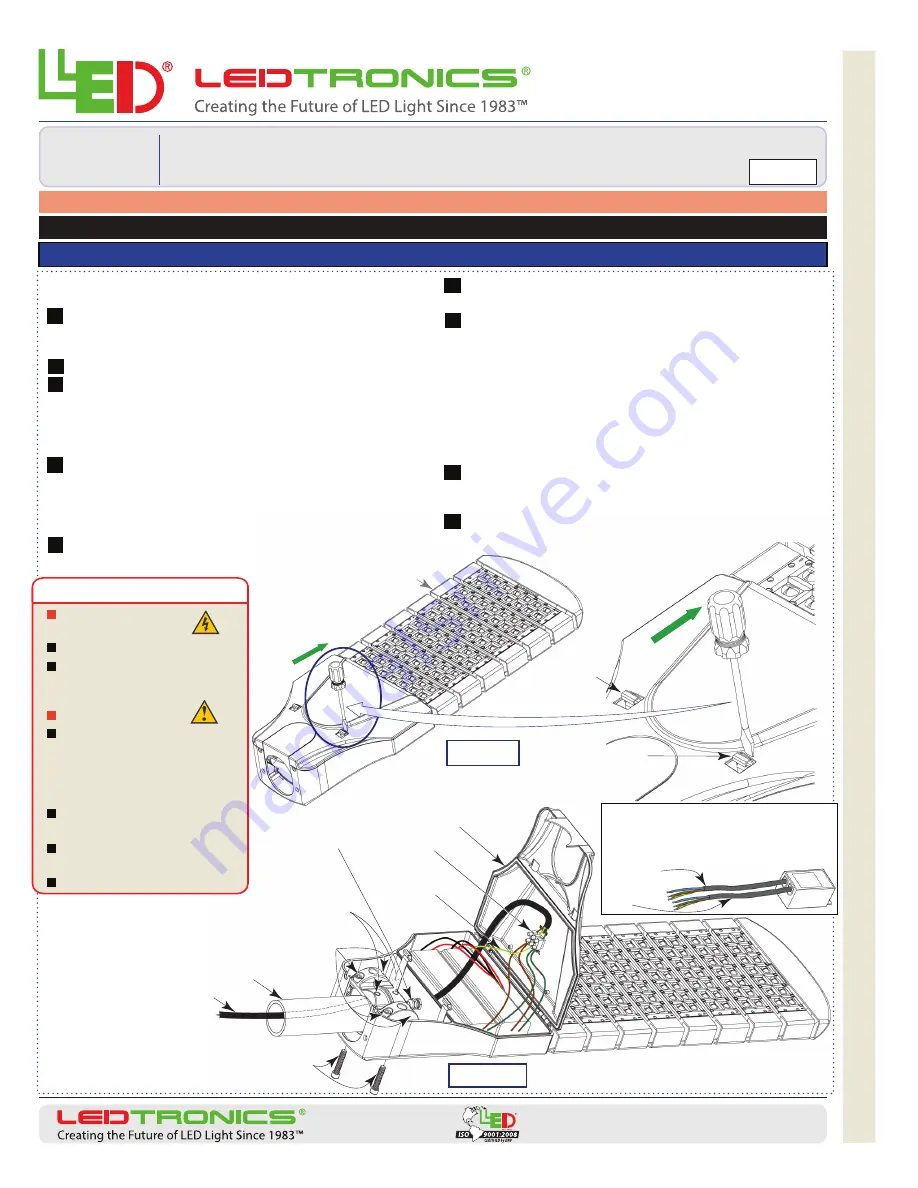 LEDtronics SLM0 W 01A3 Series Скачать руководство пользователя страница 1