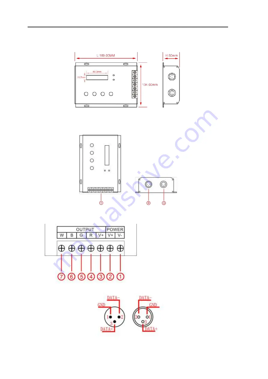 Ledwood DMX301 Product Specification Download Page 2