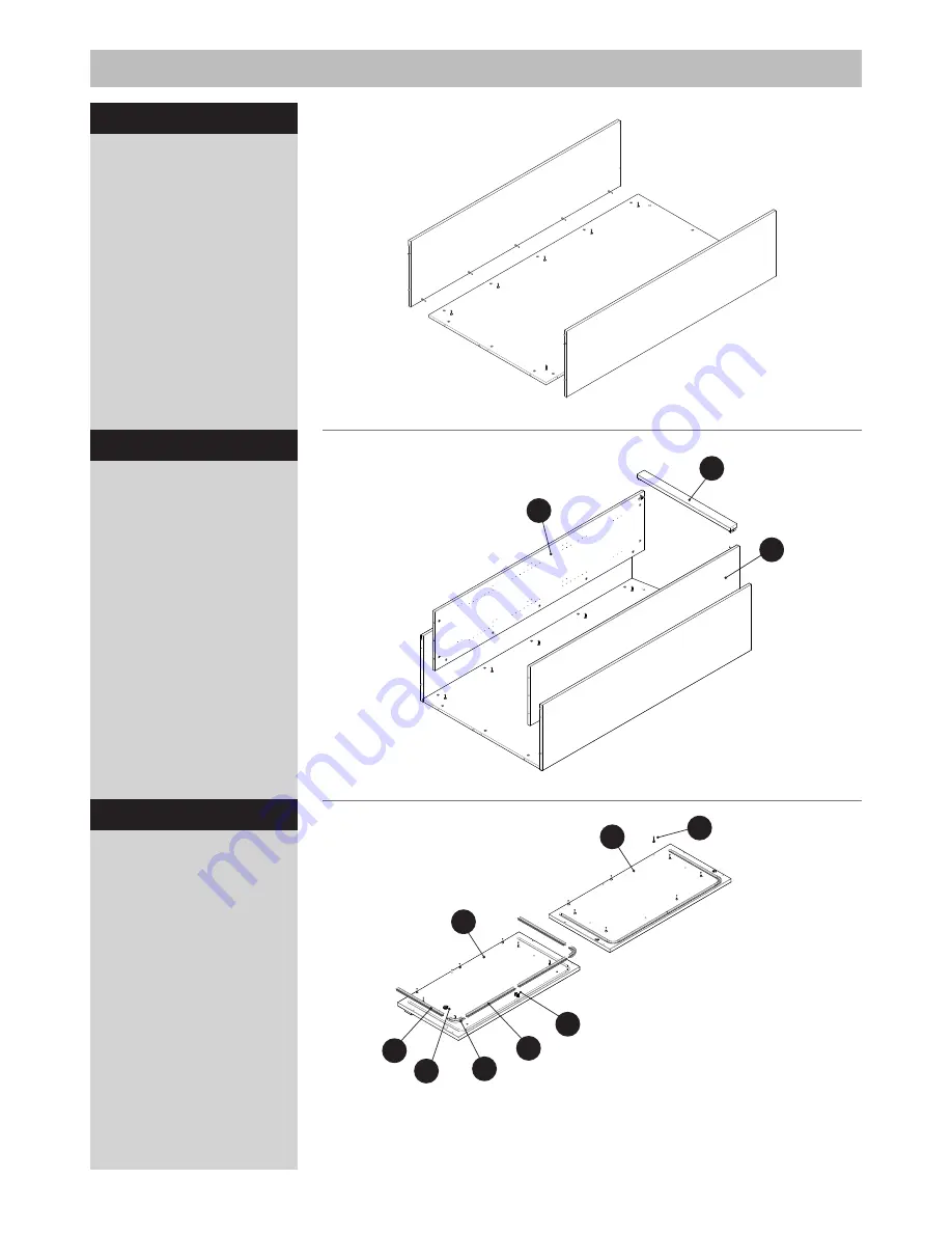 Lee & Plumpton Signature Tambour Assembly Instructions Download Page 3