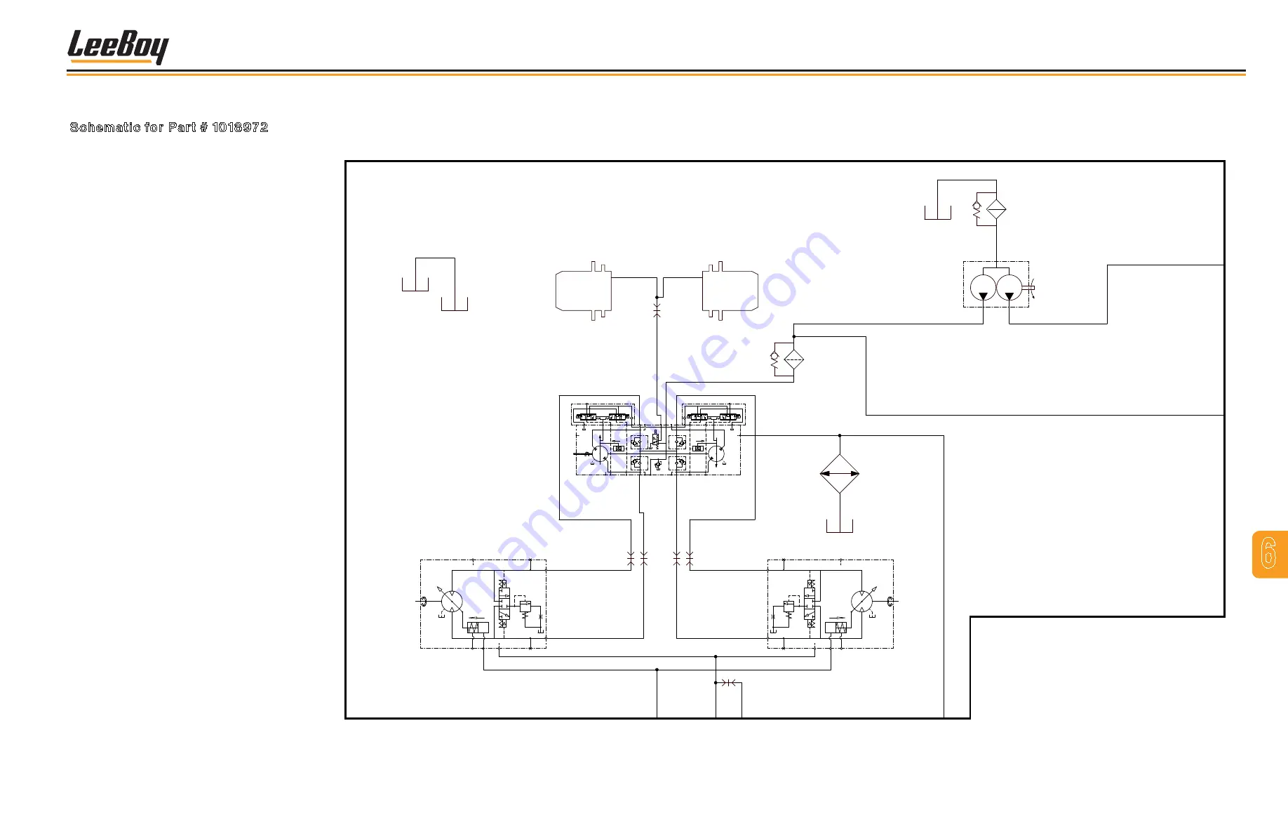 LeeBoy 8510E Operation, Service And Parts Manual Download Page 193