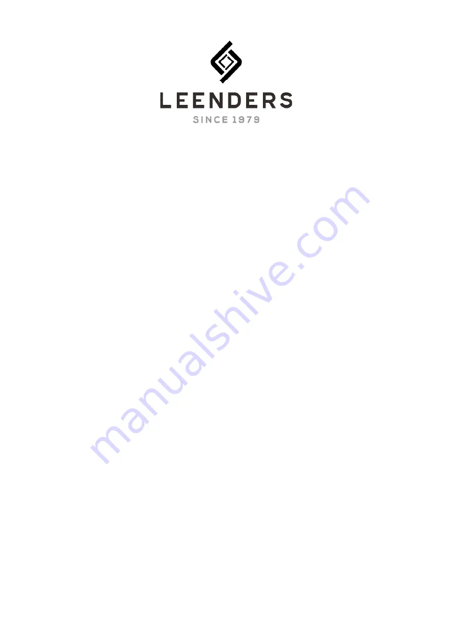 Leenders WALD Installation Manual Download Page 1