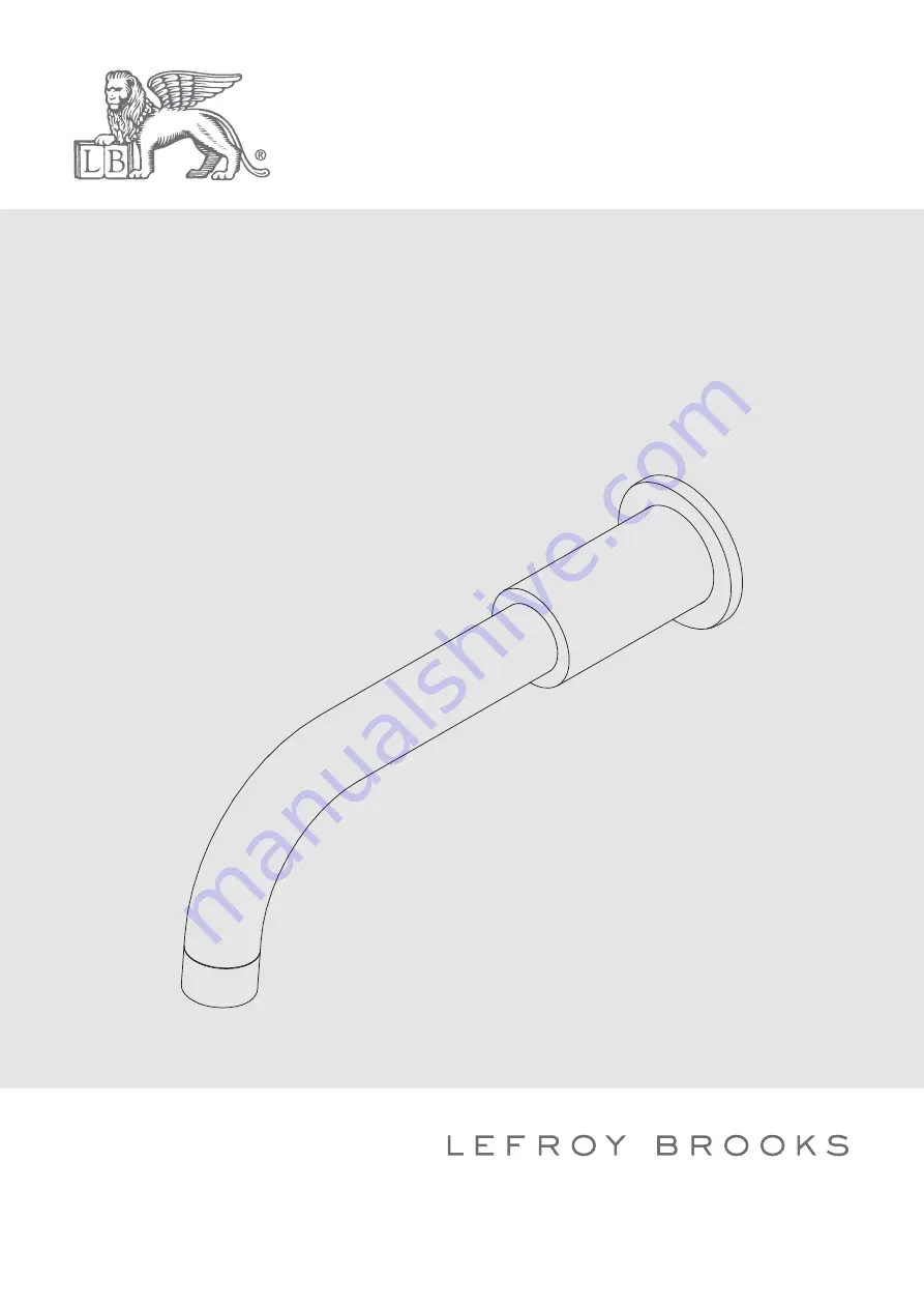 Lefroy Brooks K1-1031 Installation, Operating,  & Maintenance Instructions Download Page 1