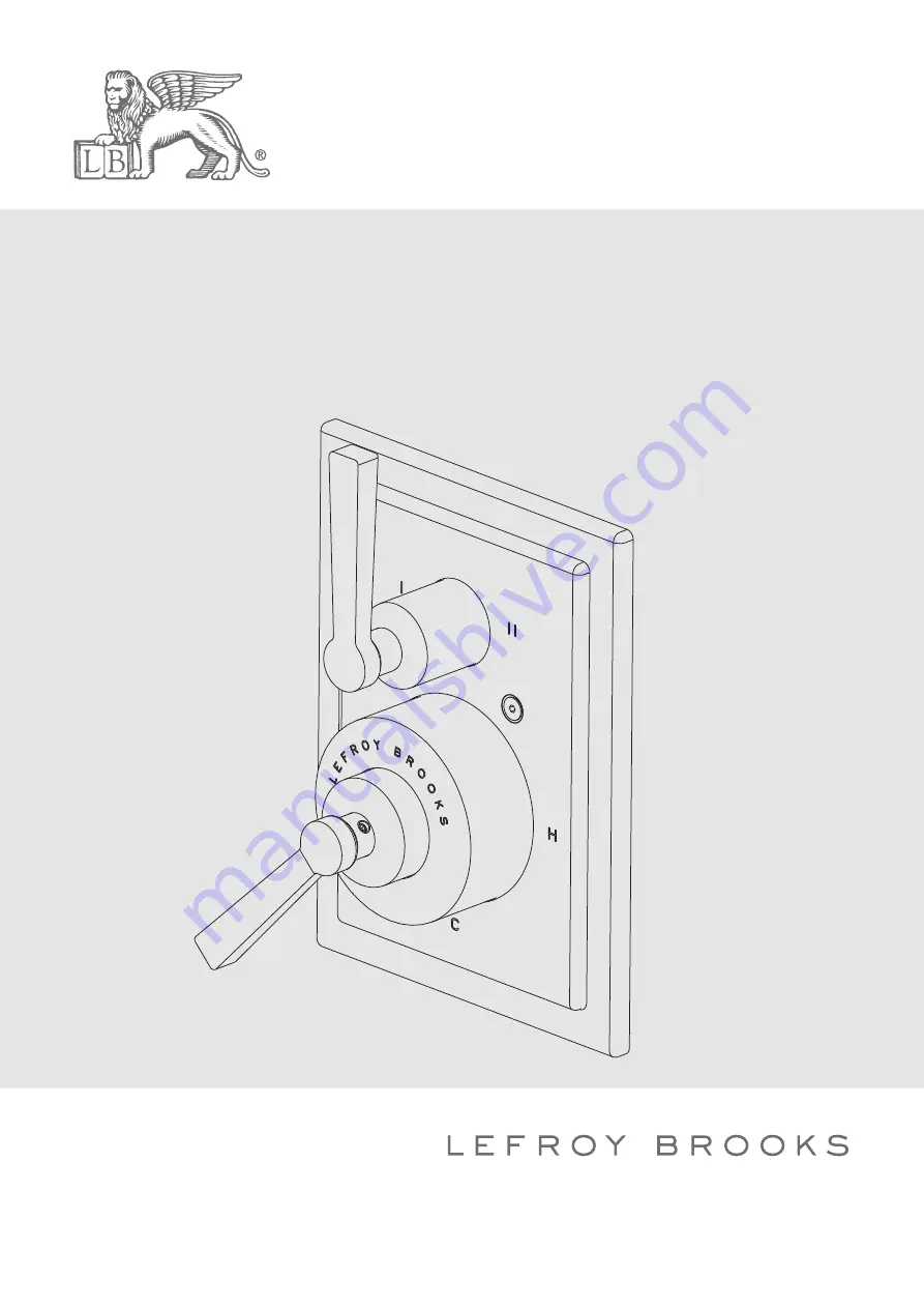 Lefroy Brooks M1-4303 Installation, Operating,  & Maintenance Instructions Download Page 1