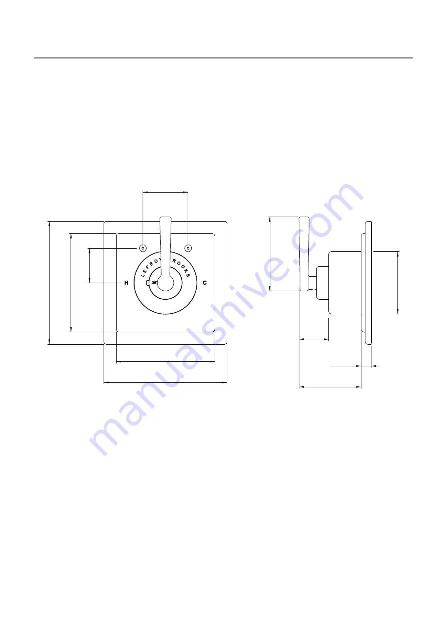 Lefroy Brooks M1-4401 Installation, Operating,  & Maintenance Instructions Download Page 3