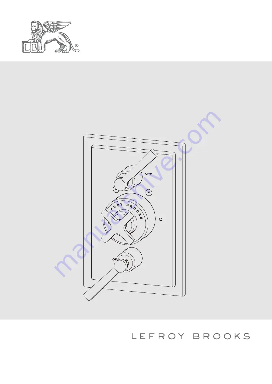 Lefroy Brooks M1-4403 Installation, Operating,  & Maintenance Instructions Download Page 1