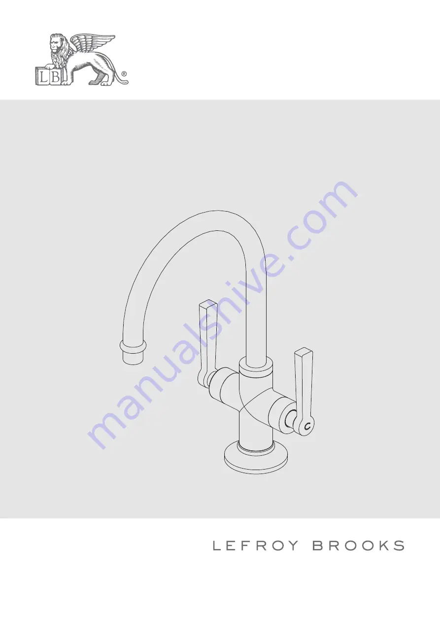 Lefroy Brooks M2-1212 Installation, Operating,  & Maintenance Instructions Download Page 1