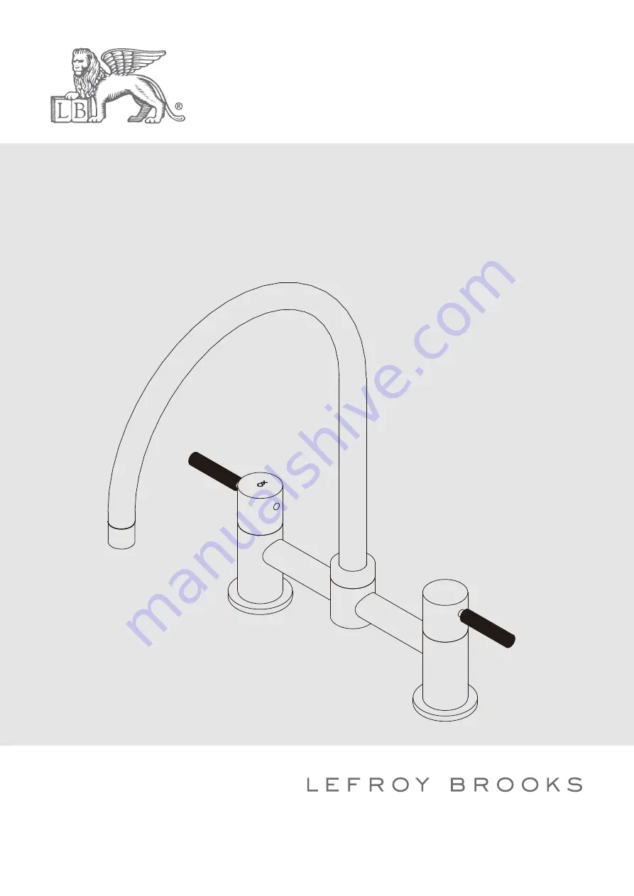 Lefroy Brooks ZU X1-2030 Installation, Operating,  & Maintenance Instructions Download Page 1