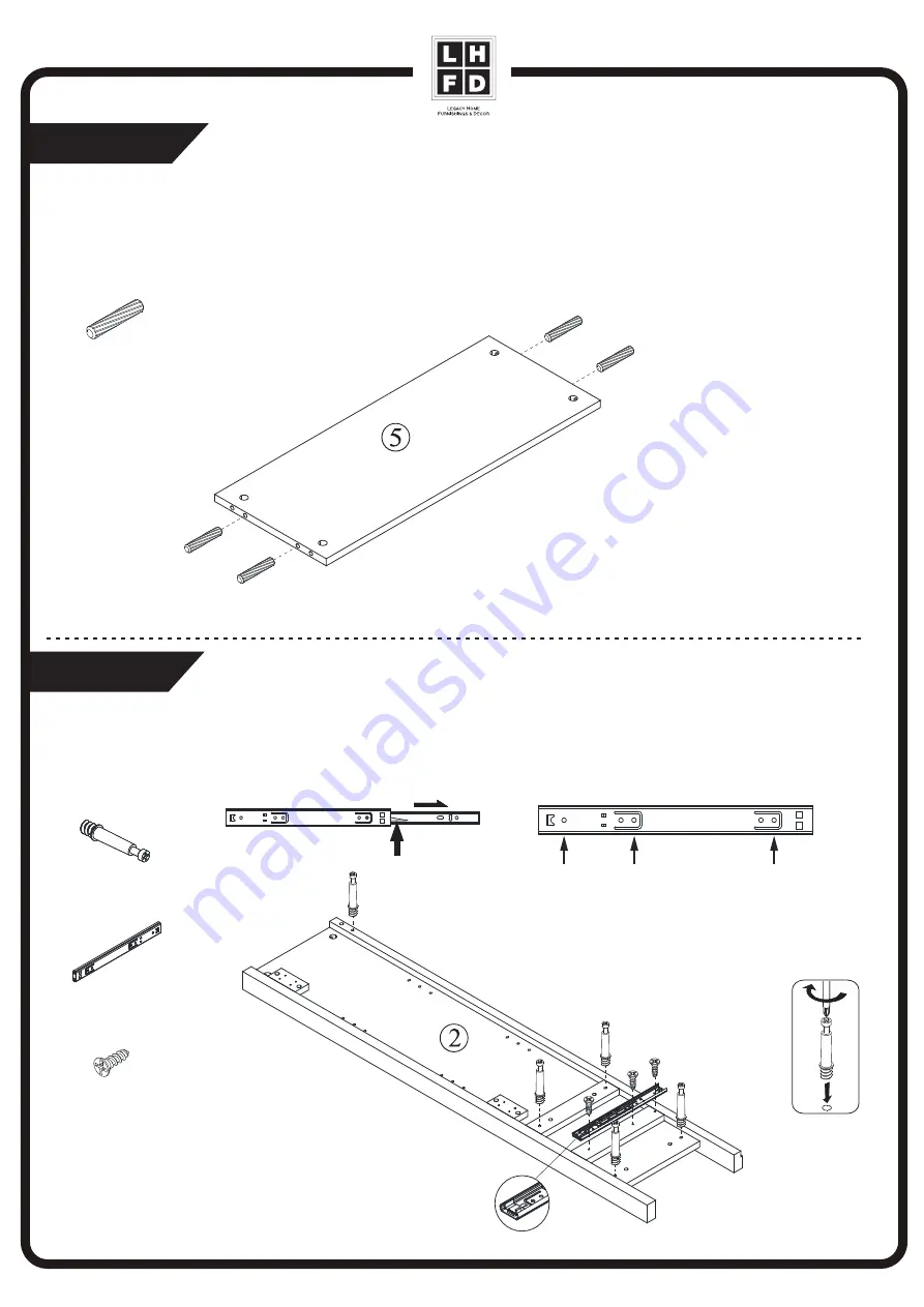 LEGACY HOME C1910147 Assembly Instructions Manual Download Page 10