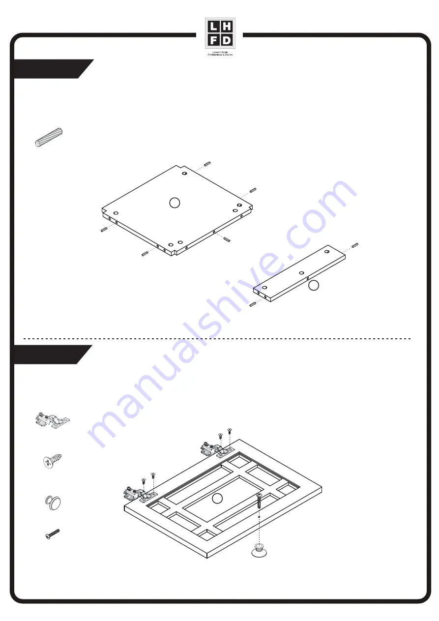 LEGACY HOME C1910164 Assembly Instructions Manual Download Page 7