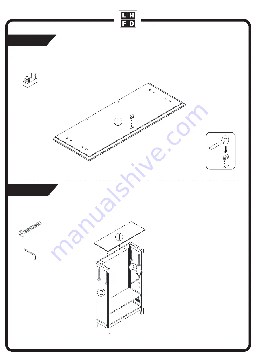 LEGACY HOME C1910167 Assembly Instructions Manual Download Page 12