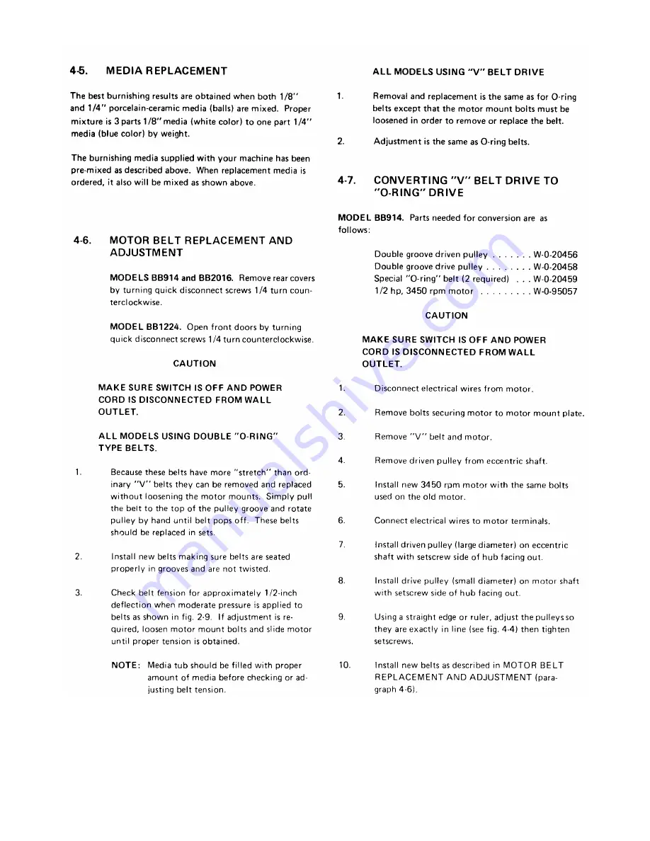 Legacy Blakeslee BB1224 Owner'S Manual Download Page 11