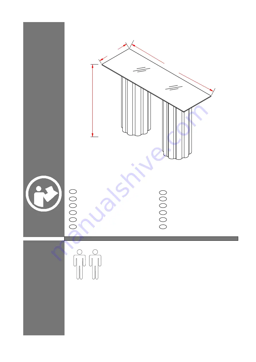 LeGer Home Shaye 2898460097 Скачать руководство пользователя страница 1