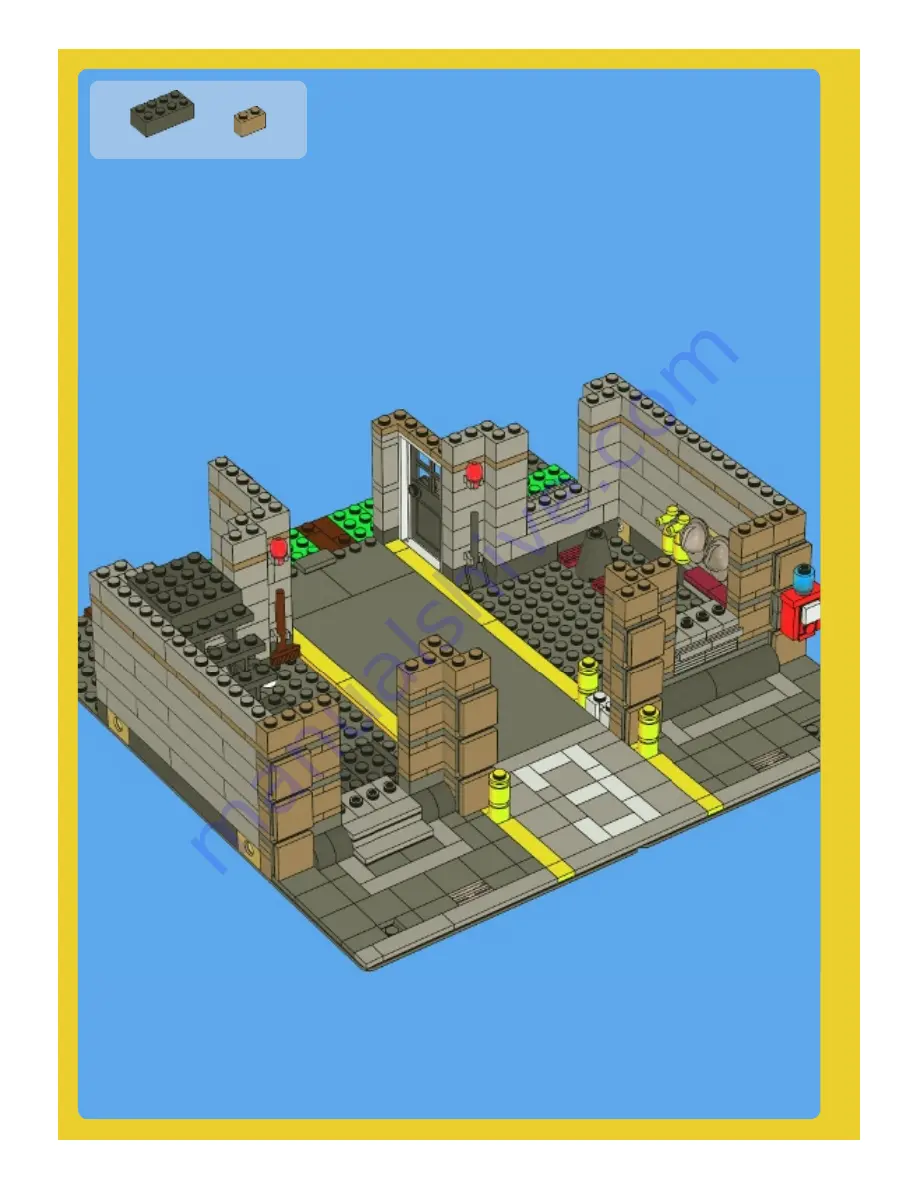 LEGO 10197 Assembly Manual Download Page 40