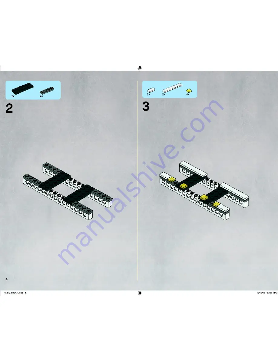 LEGO 10212 Star Wars Assembly Manual Download Page 4