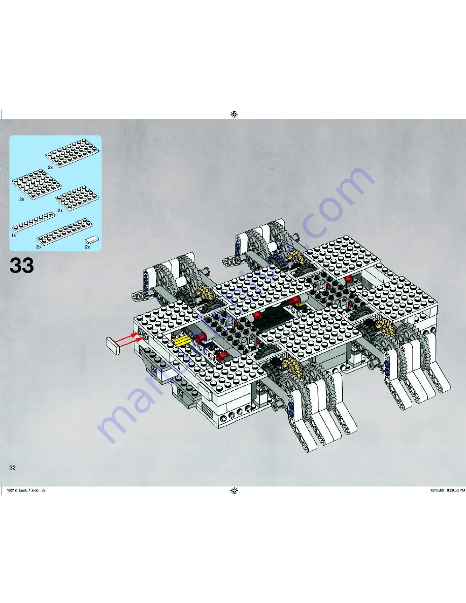 LEGO 10212 Star Wars Assembly Manual Download Page 32