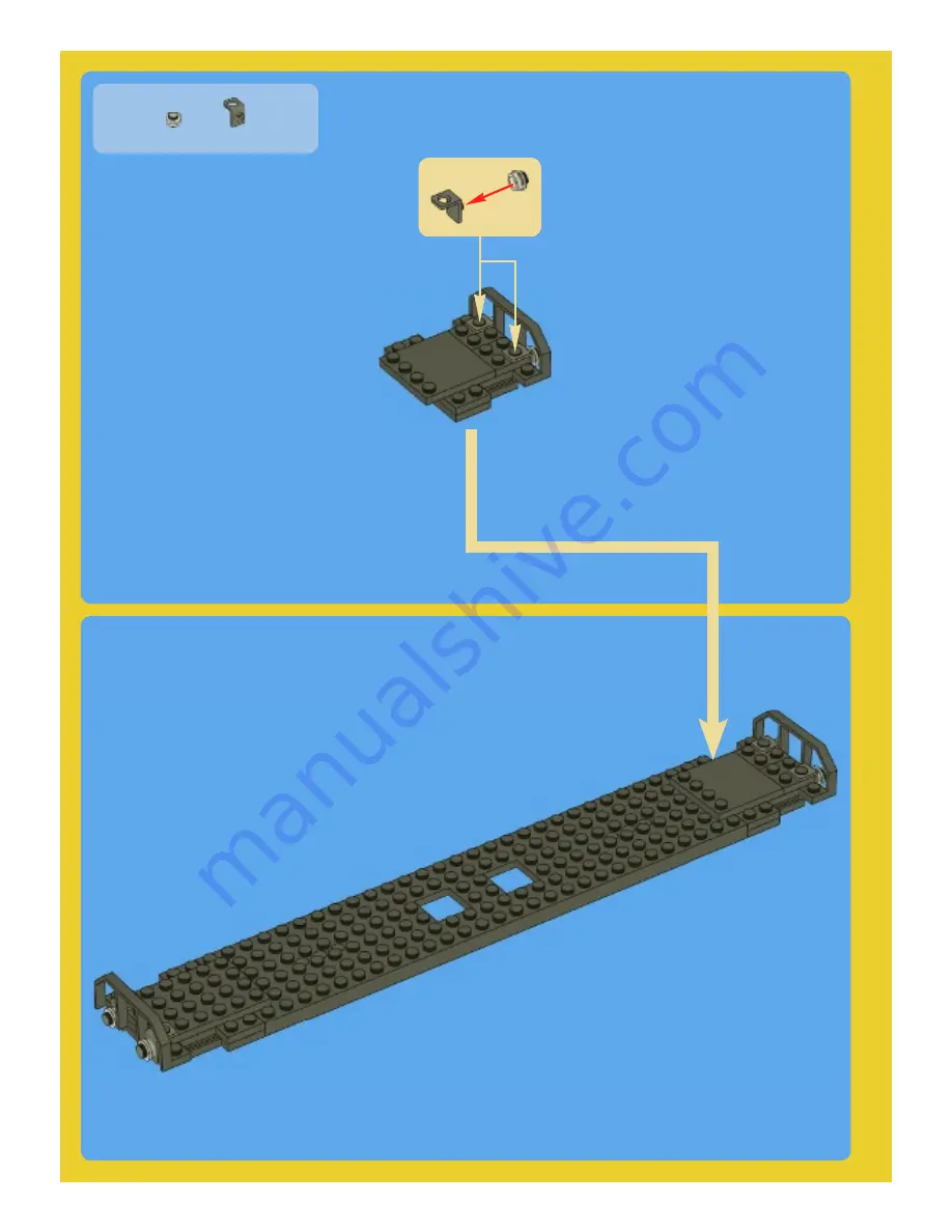 LEGO 10219 Assembly Manual Download Page 12