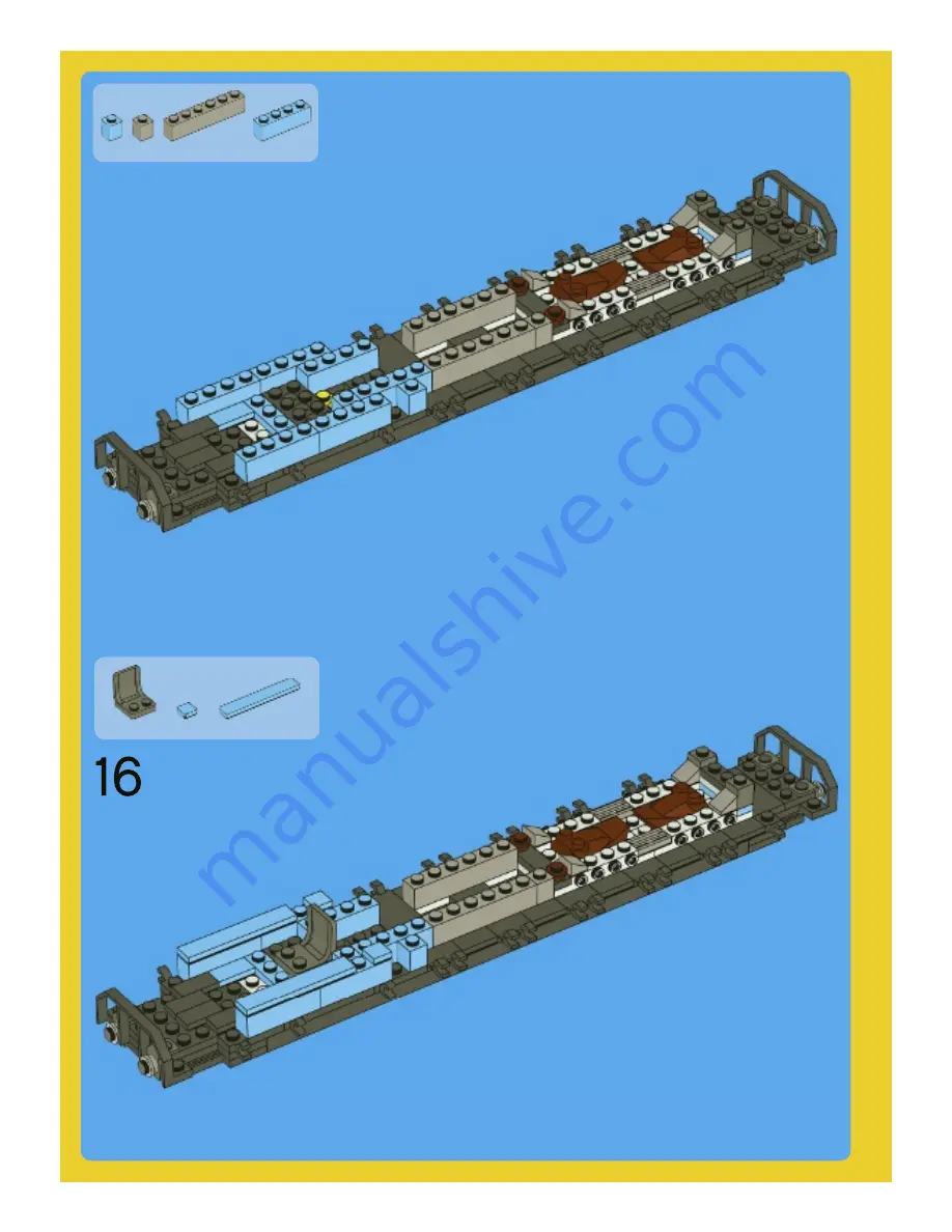 LEGO 10219 Assembly Manual Download Page 16