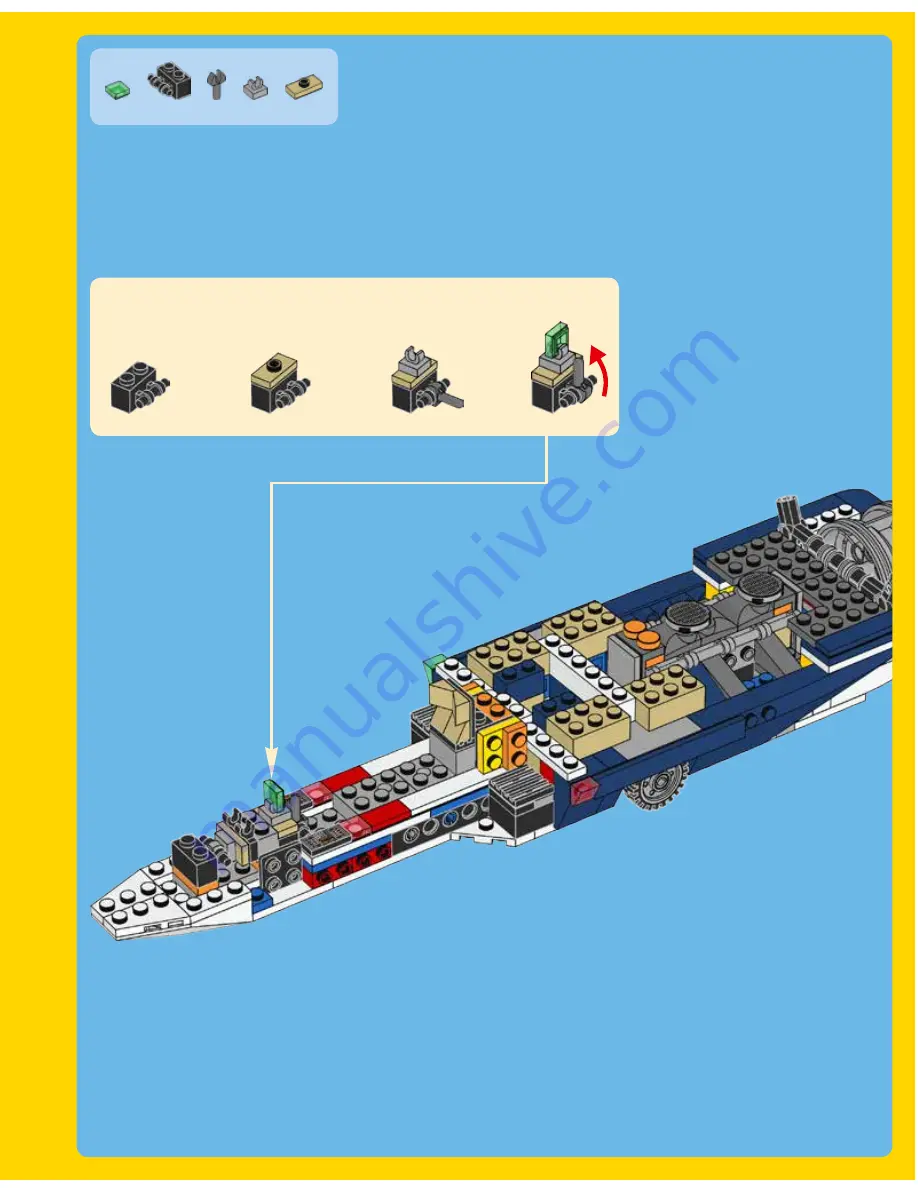 LEGO 31039 Creator Assembly Manual Download Page 49