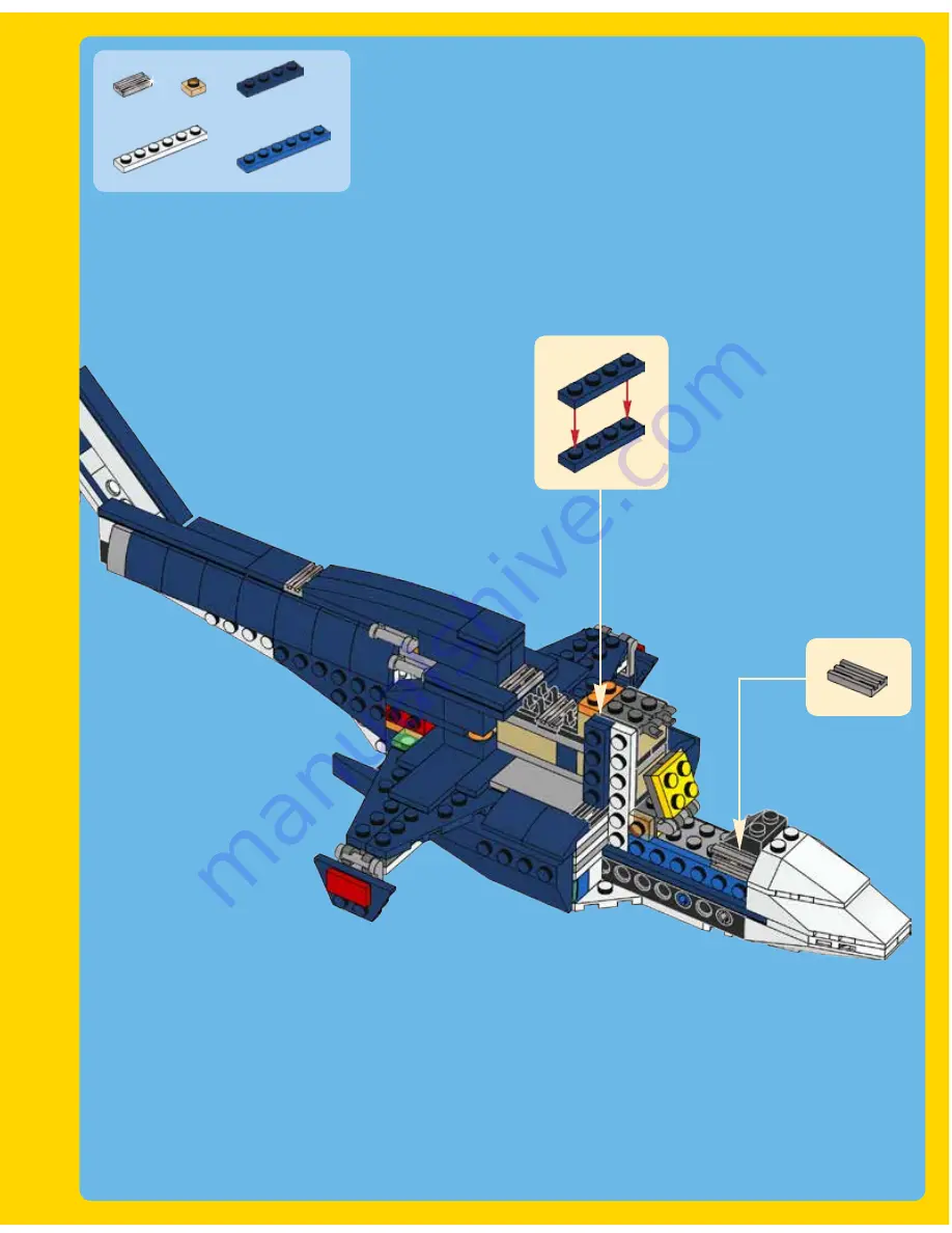 LEGO 31039 Creator Assembly Manual Download Page 147