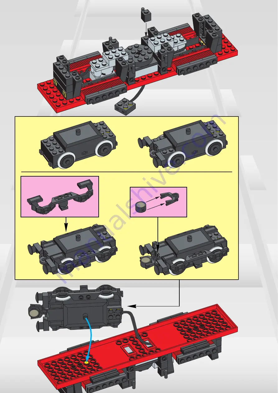 LEGO 4565 SYSTEM Assembly Manual Download Page 14