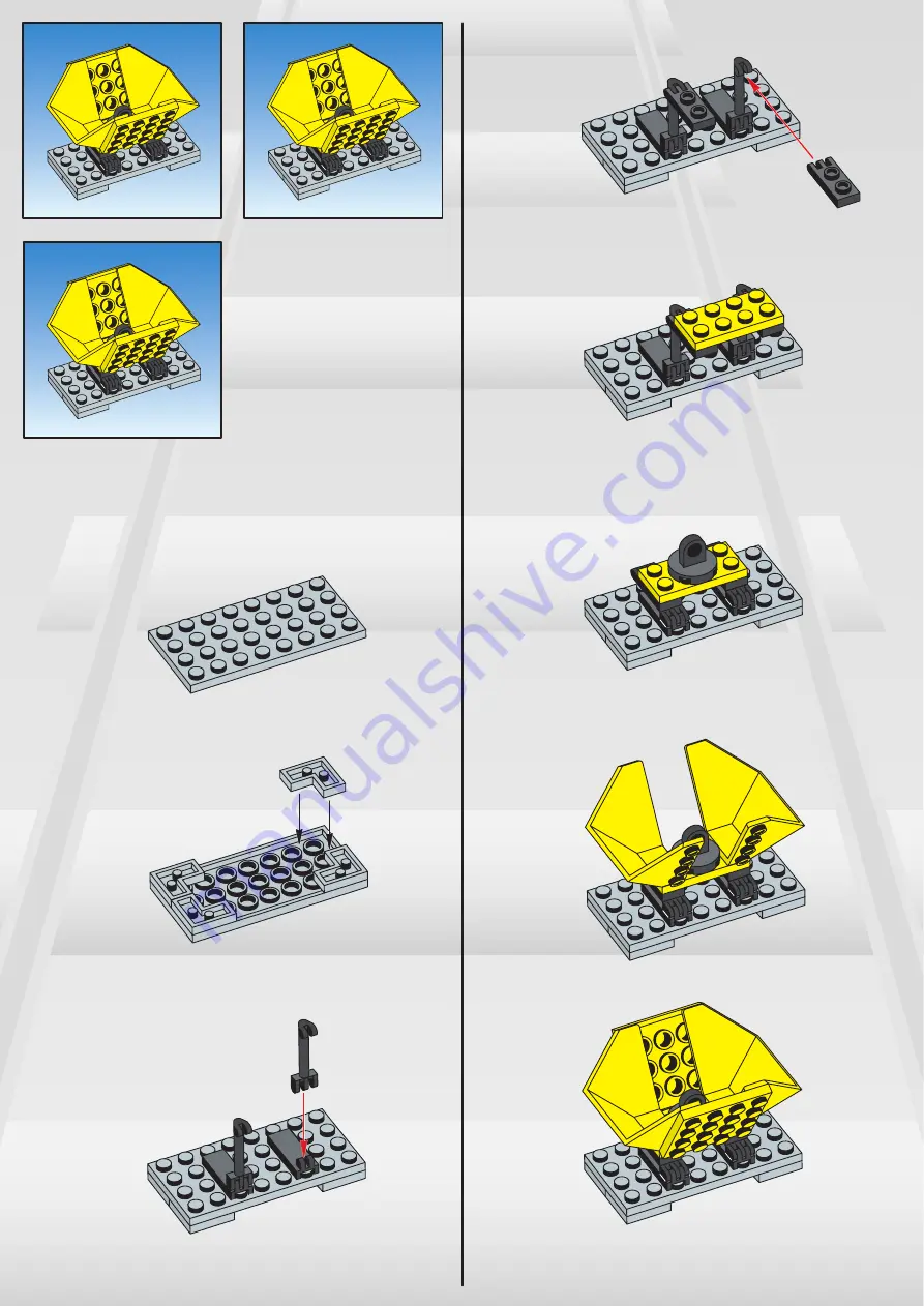 LEGO 4565 SYSTEM Assembly Manual Download Page 20