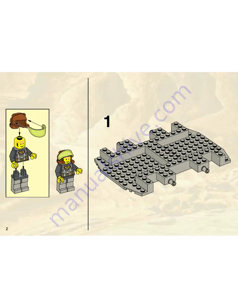 LEGO 4950 System Assembly Manual Download Page 2