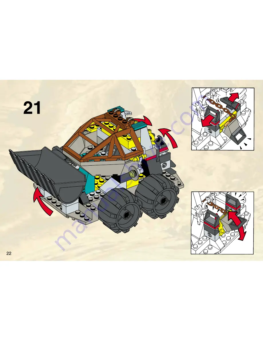 LEGO 4950 System Assembly Manual Download Page 22