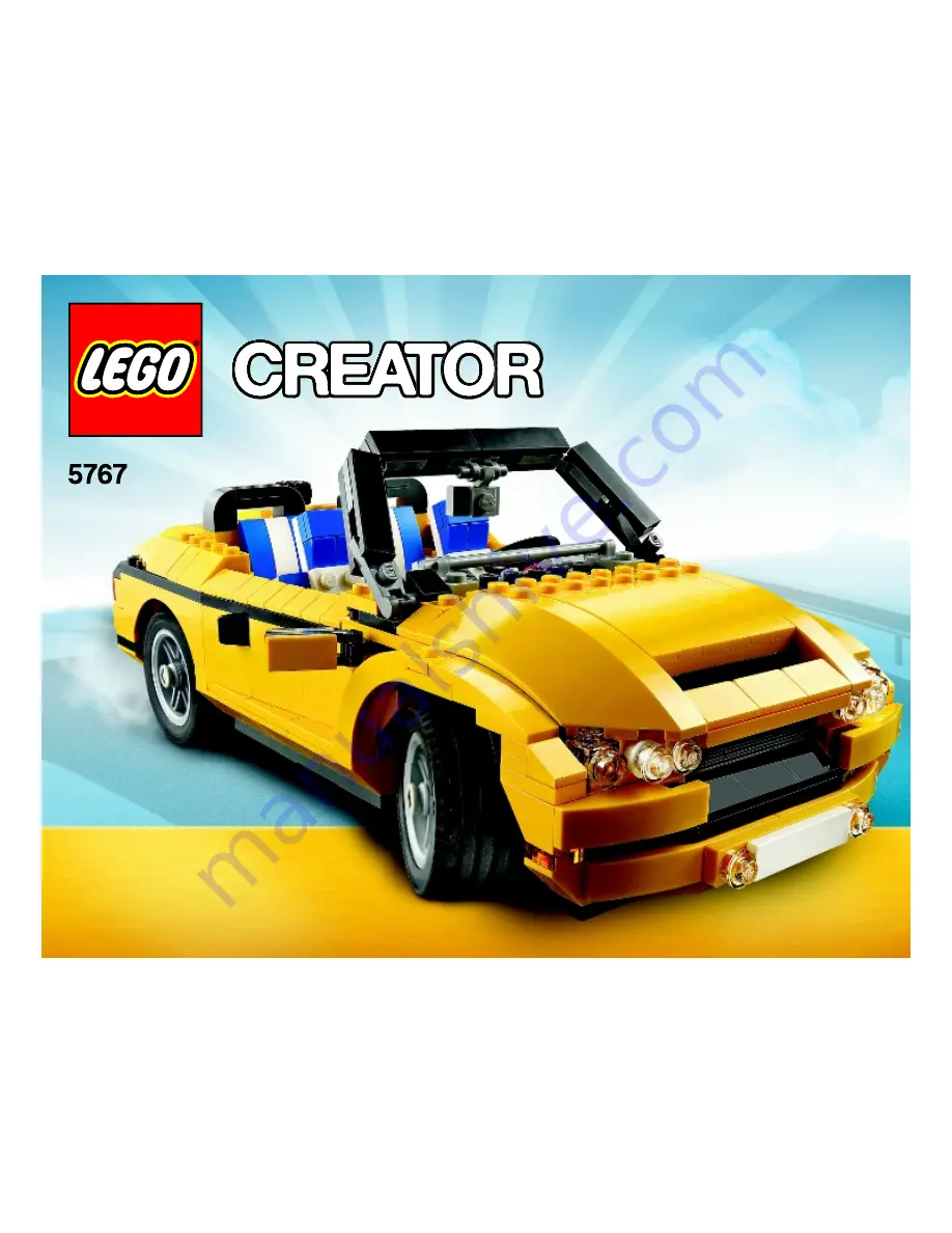 LEGO 5767 Creator Assembly Manual Download Page 1